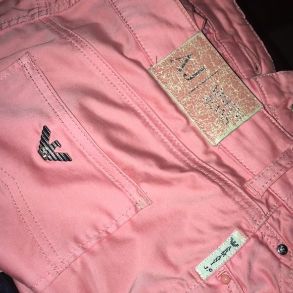 ARMANI Jeans Authentic Rose Long Leg High Waist - Picture 13 of 16